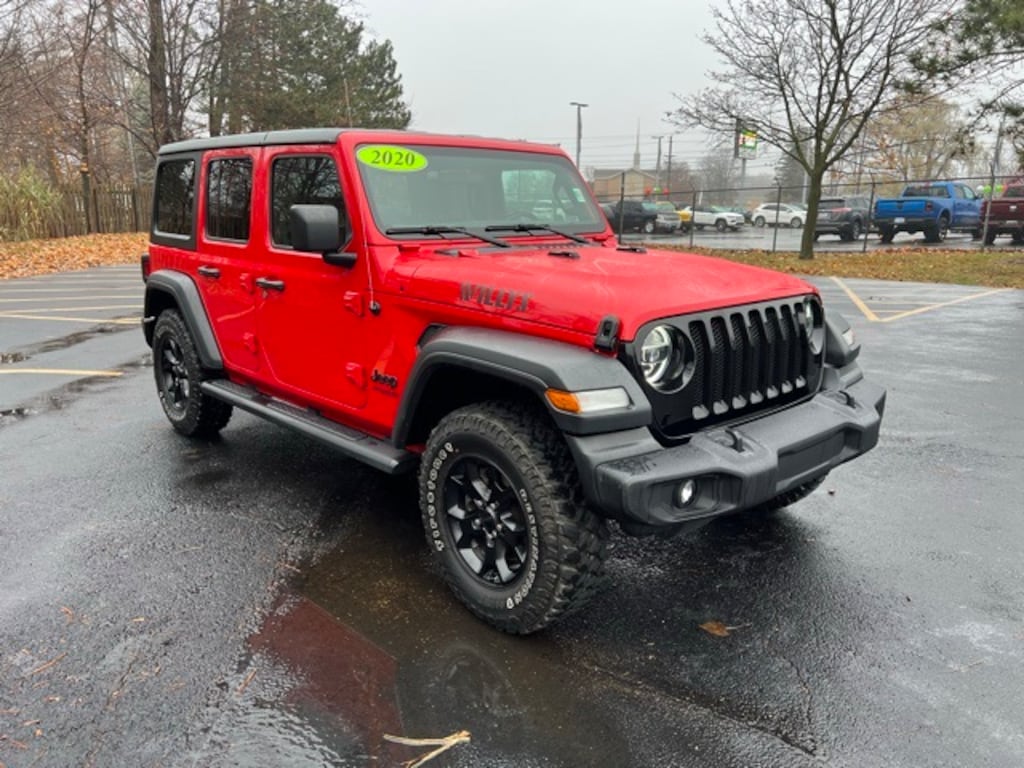 Certified 2020 Jeep Wrangler Unlimited Willys SUV
