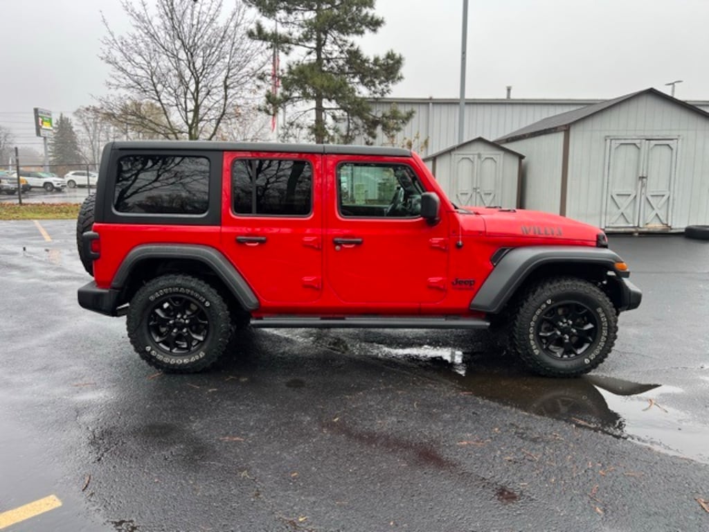 Certified 2020 Jeep Wrangler Unlimited Willys SUV