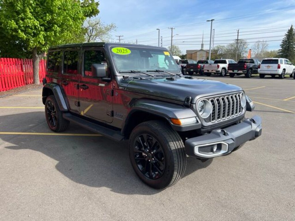 Certified 2025 Jeep Wrangler Sahara 4xe SUV
