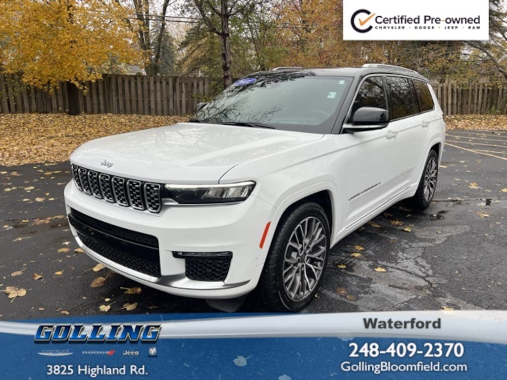 Certified 2022 Jeep Grand Cherokee L Summit SUV