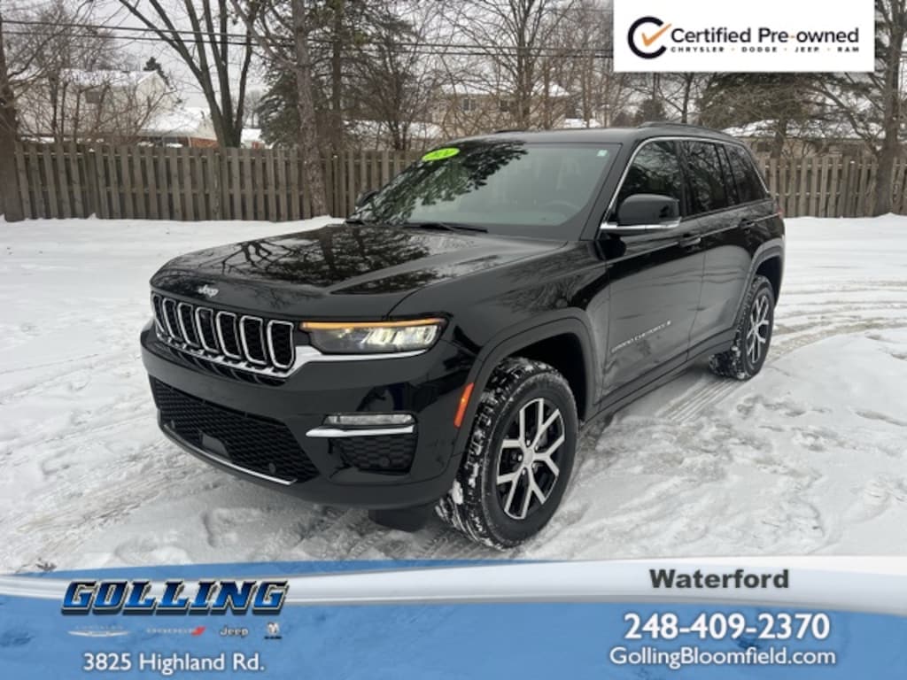 Certified 2024 Jeep Grand Cherokee Limited SUV