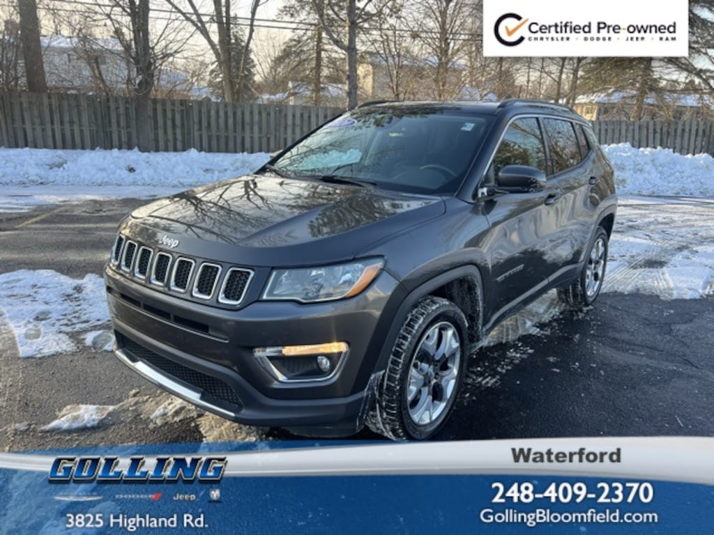 Certified 2020 Jeep Compass Limited SUV