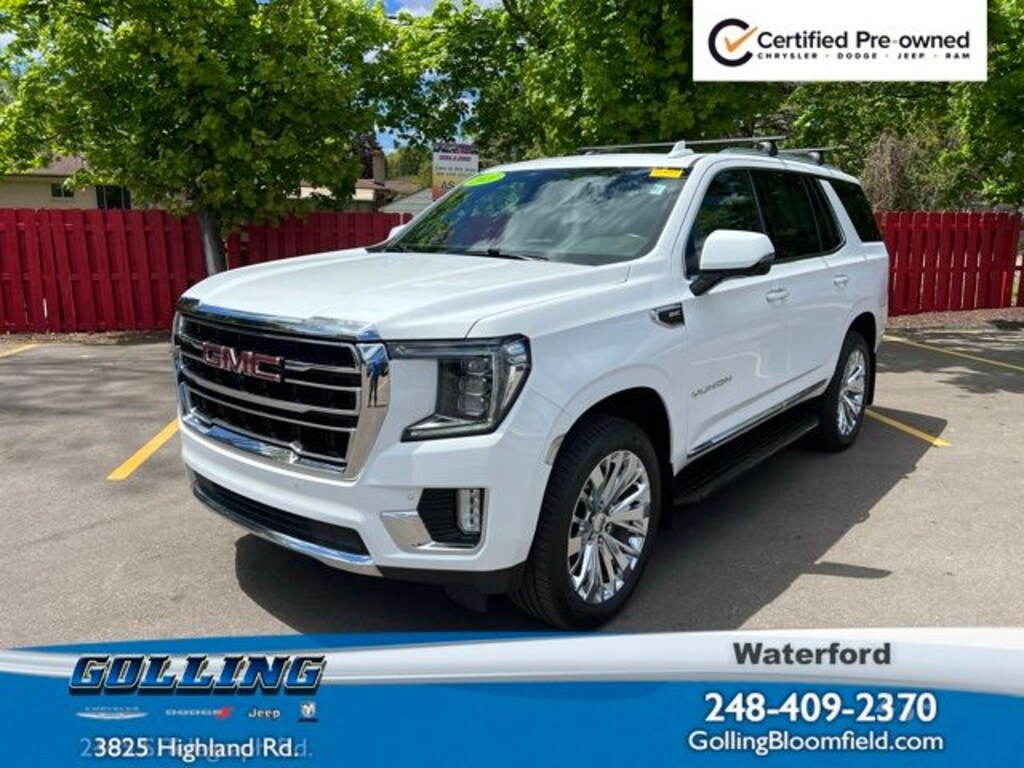Certified 2021 GMC Yukon SLT SUV