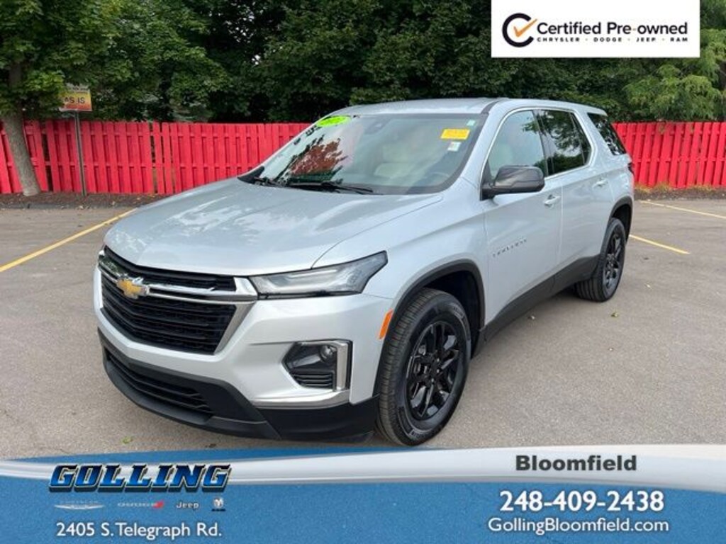 Certified 2022 Chevrolet Traverse LS SUV
