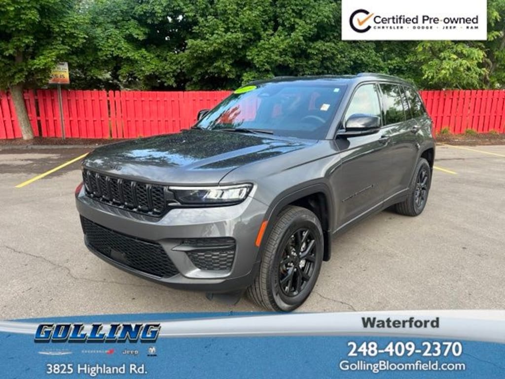 Certified 2025 Jeep Grand Cherokee Altitude SUV