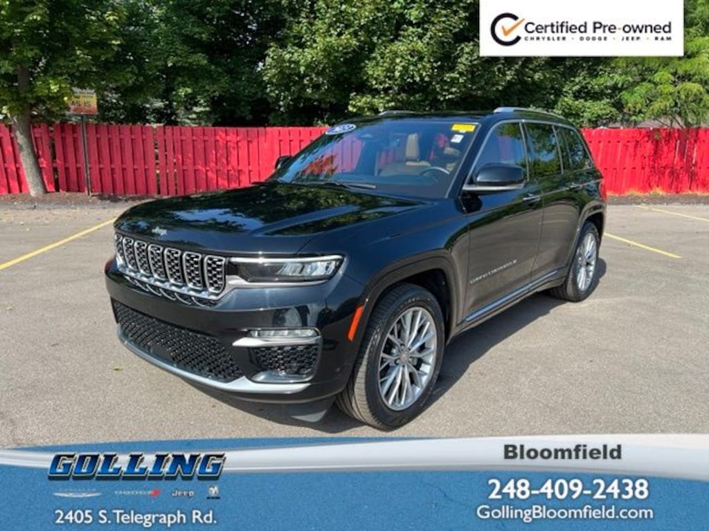 Certified 2023 Jeep Grand Cherokee Summit SUV