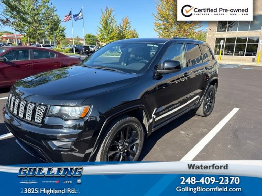 Certified 2018 Jeep Grand Cherokee Altitude SUV