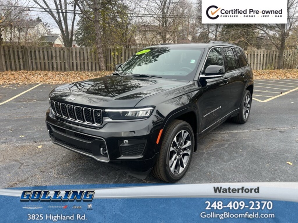 Certified 2024 Jeep Grand Cherokee Overland SUV