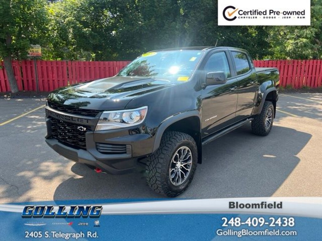 Certified 2022 Chevrolet Colorado ZR2 Truck