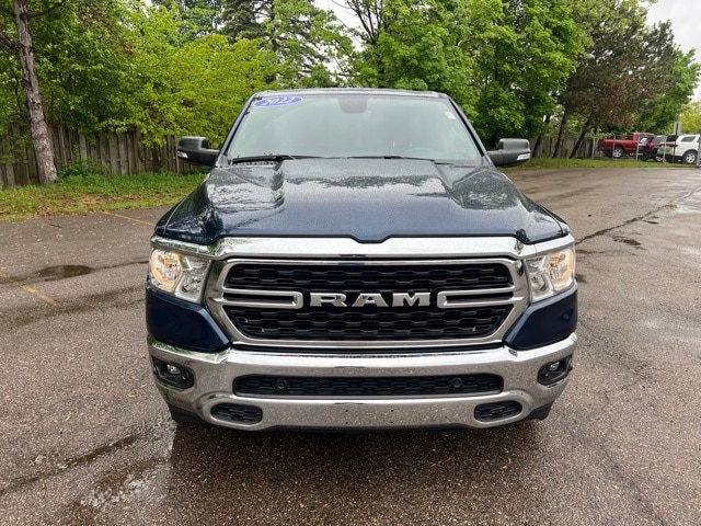 Certified 2022 RAM Ram 1500 Pickup Big Horn/Lone Star with VIN 1C6SRFFT2NN342165 for sale in Bloomfield, MI