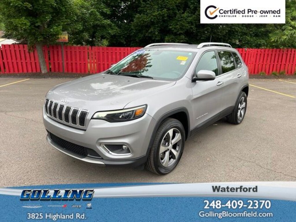 Certified 2020 Jeep Cherokee Limited SUV