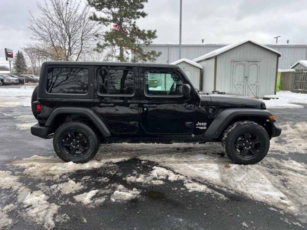 Certified 2018 Jeep Wrangler Unlimited Sport S SUV