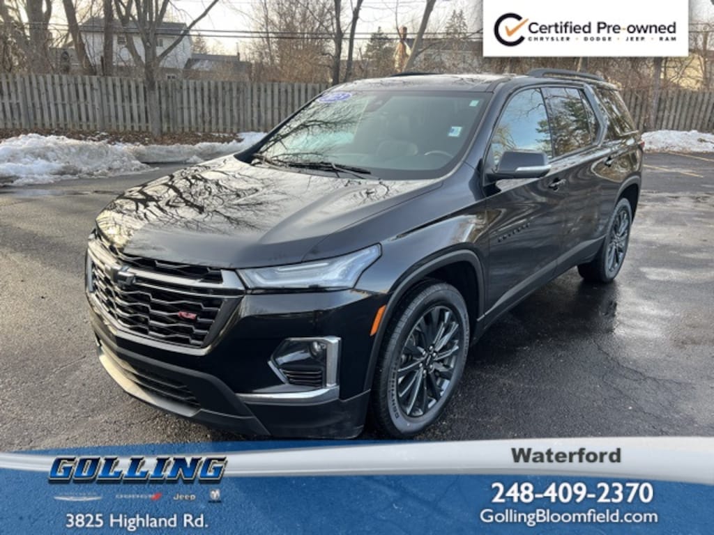 Certified 2023 Chevrolet Traverse RS SUV