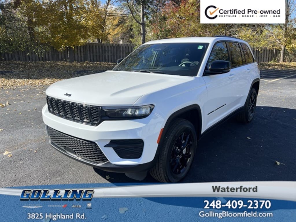 Certified 2024 Jeep Grand Cherokee Altitude X SUV