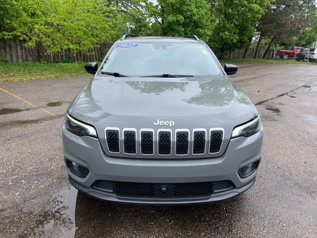 Certified 2022 Jeep Cherokee Latitude Lux with VIN 1C4PJMMX1ND531203 for sale in Bloomfield, MI