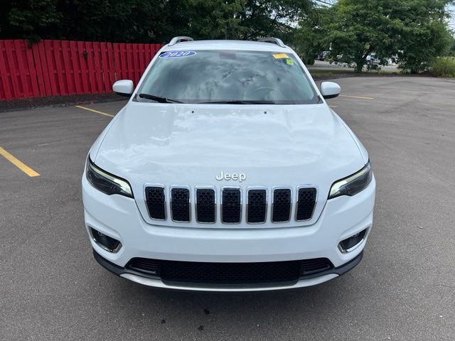 Certified 2020 Jeep Cherokee Limited with VIN 1C4PJMDX7LD591127 for sale in Bloomfield Township, MI