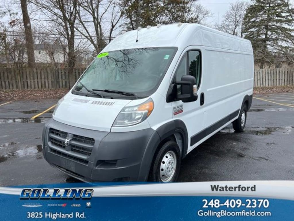 Used 2016 Ram Promaster 2500 High Roof Cargo Van