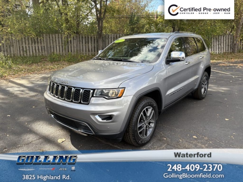 Certified 2018 Jeep Grand Cherokee Limited SUV