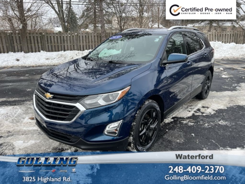 Certified 2020 Chevrolet Equinox LT SUV