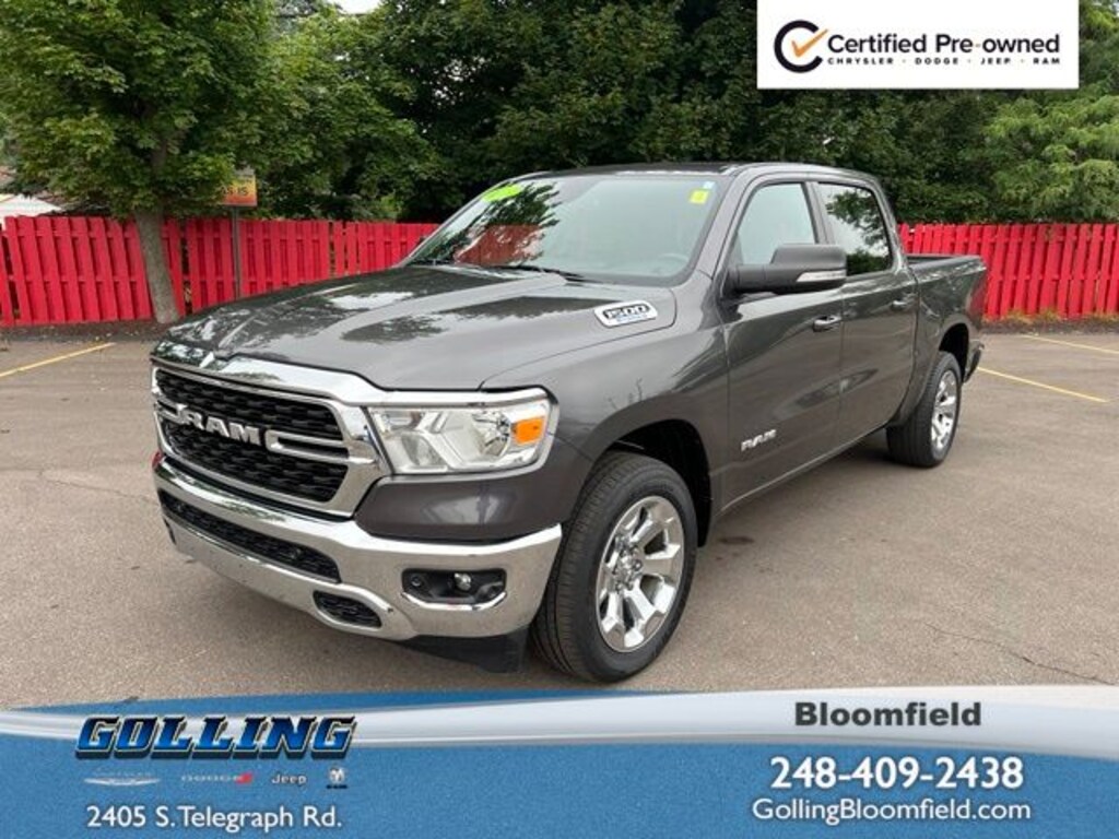 Certified 2022 Ram 1500 Big Horn/Lone Star Truck