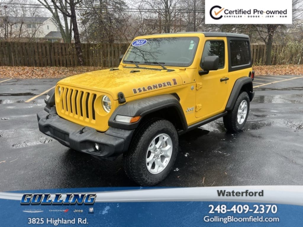 Certified 2021 Jeep Wrangler Islander SUV
