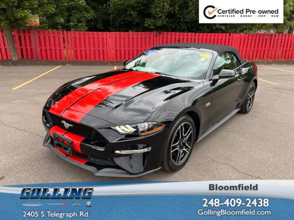 Certified 2022 Ford Mustang GT Premium Convertible