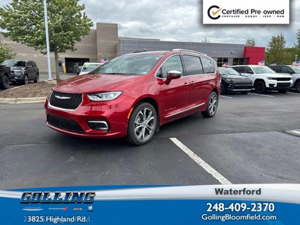 Certified 2024 Chrysler Pacifica Pinnacle Minivan/Van