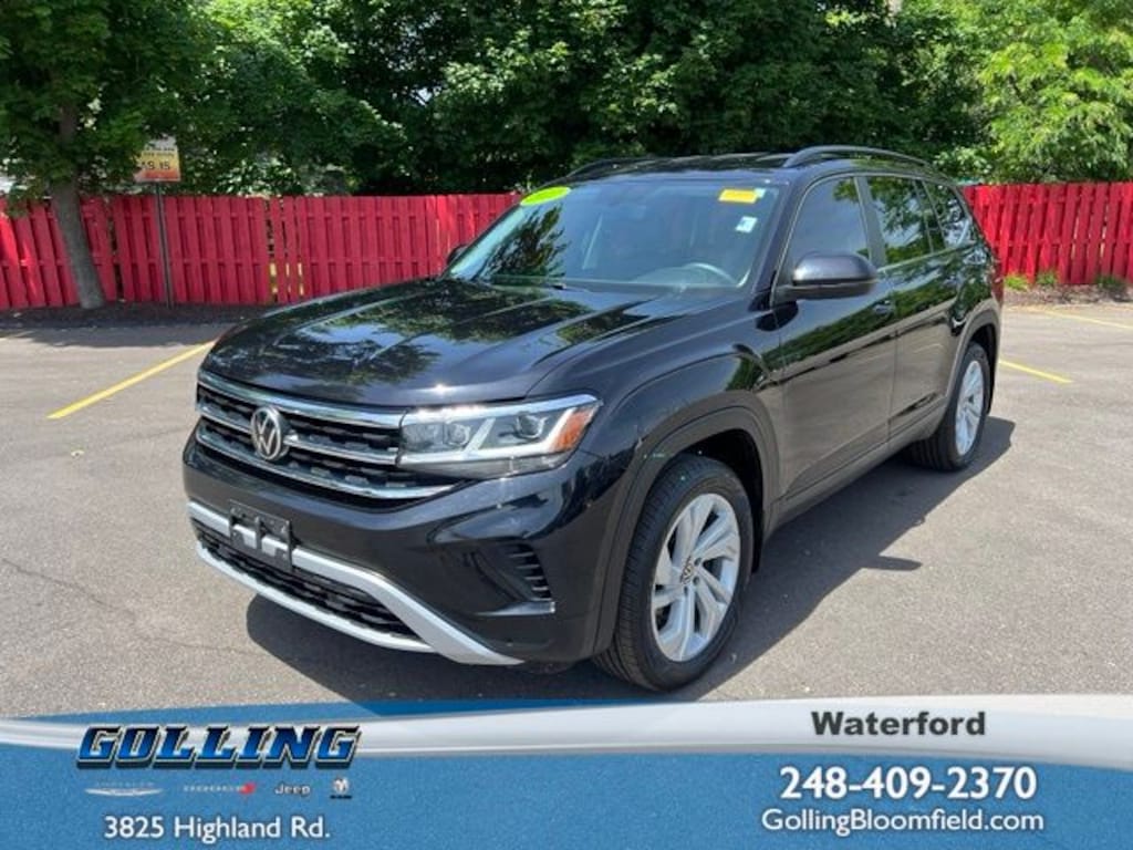 Certified 2022 Volkswagen Atlas 3.6L V6 SE w/Technology SUV