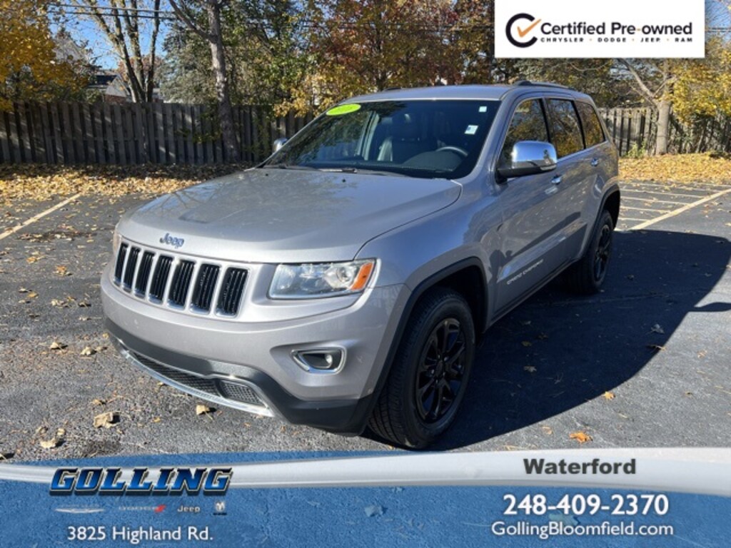 Certified 2016 Jeep Grand Cherokee Limited SUV