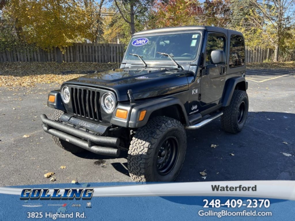 Used 2005 Jeep Wrangler X SUV