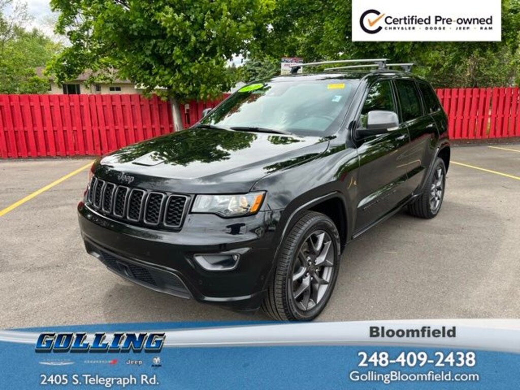 Used 2021 Jeep Grand Cherokee 80th Anniversary Edition SUV