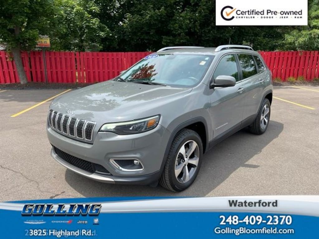 Certified 2020 Jeep Cherokee Limited SUV