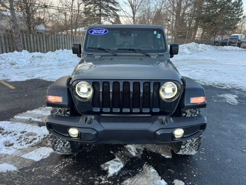 Certified 2022 Jeep Wrangler Unlimited Willys SUV
