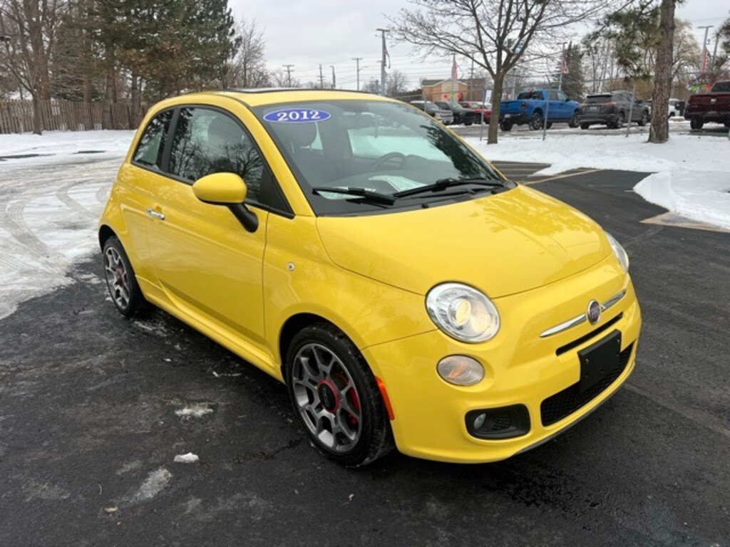 Used 2012 FIAT 500 Sport Hatchback