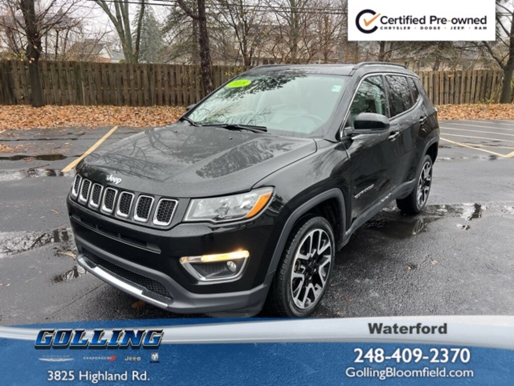 Certified 2018 Jeep Compass Limited SUV