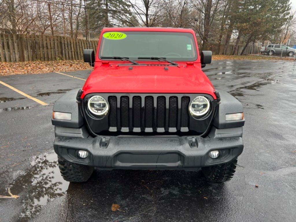 Certified 2020 Jeep Wrangler Unlimited Willys SUV