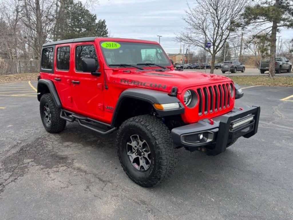 Used 2018 Jeep Wrangler Unlimited Rubicon SUV