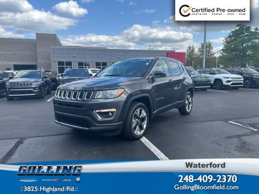Certified 2019 Jeep Compass Limited SUV