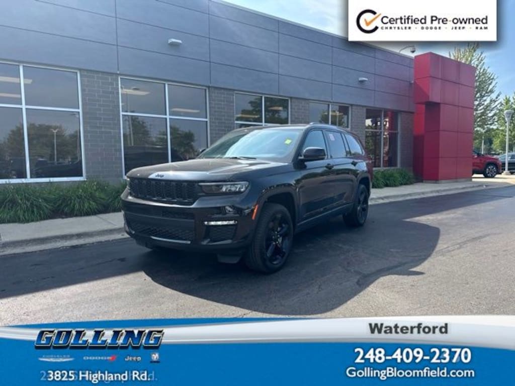 Certified 2025 Jeep Grand Cherokee L Limited SUV