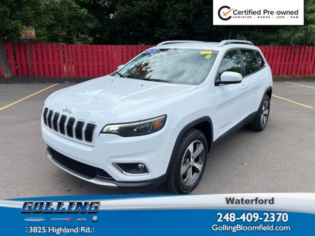Certified 2020 Jeep Cherokee Limited SUV