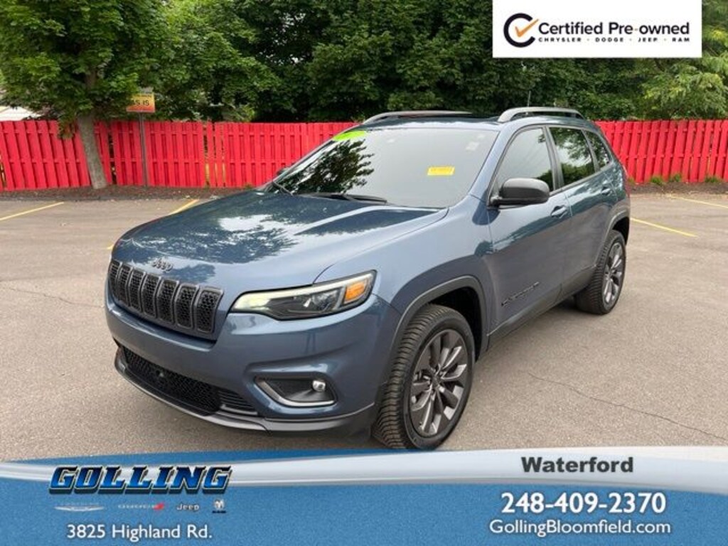 Certified 2021 Jeep Cherokee Latitude Lux SUV