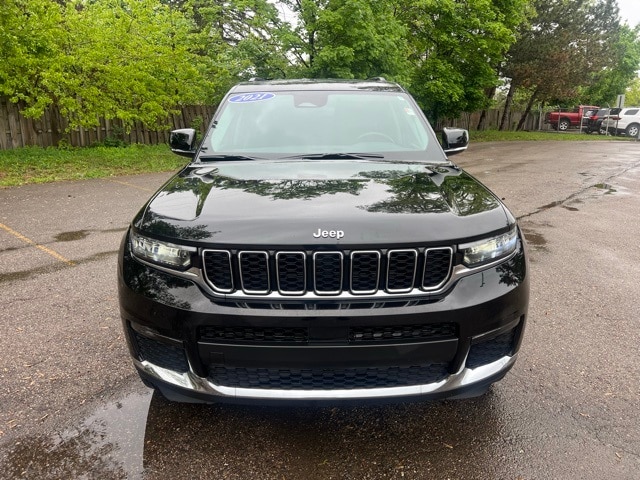 Certified 2021 Jeep Grand Cherokee L Limited with VIN 1C4RJKBGXM8174207 for sale in Bloomfield, MI