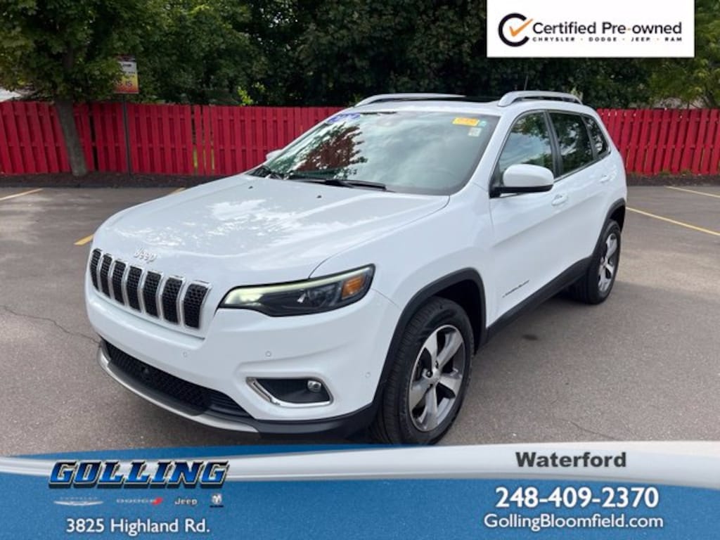 Certified 2020 Jeep Cherokee Limited SUV