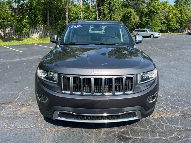 Certified 2015 Jeep Grand Cherokee Limited with VIN 1C4RJFBGXFC815010 for sale in Bloomfield Township, MI