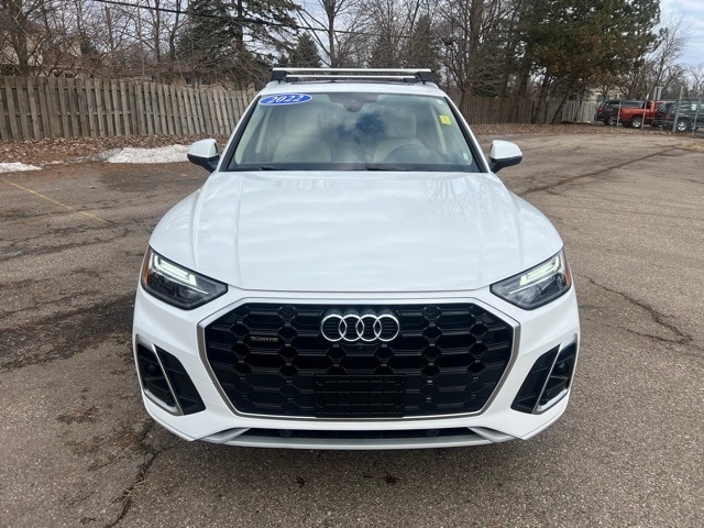 Certified 2022 Audi Q5 Premium Plus with VIN WA1EAAFY8N2122343 for sale in Bloomfield, MI