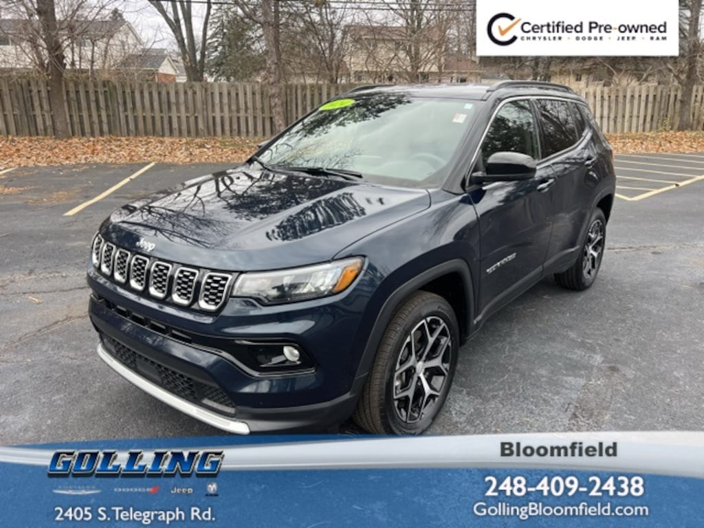 Certified 2024 Jeep Compass Limited SUV