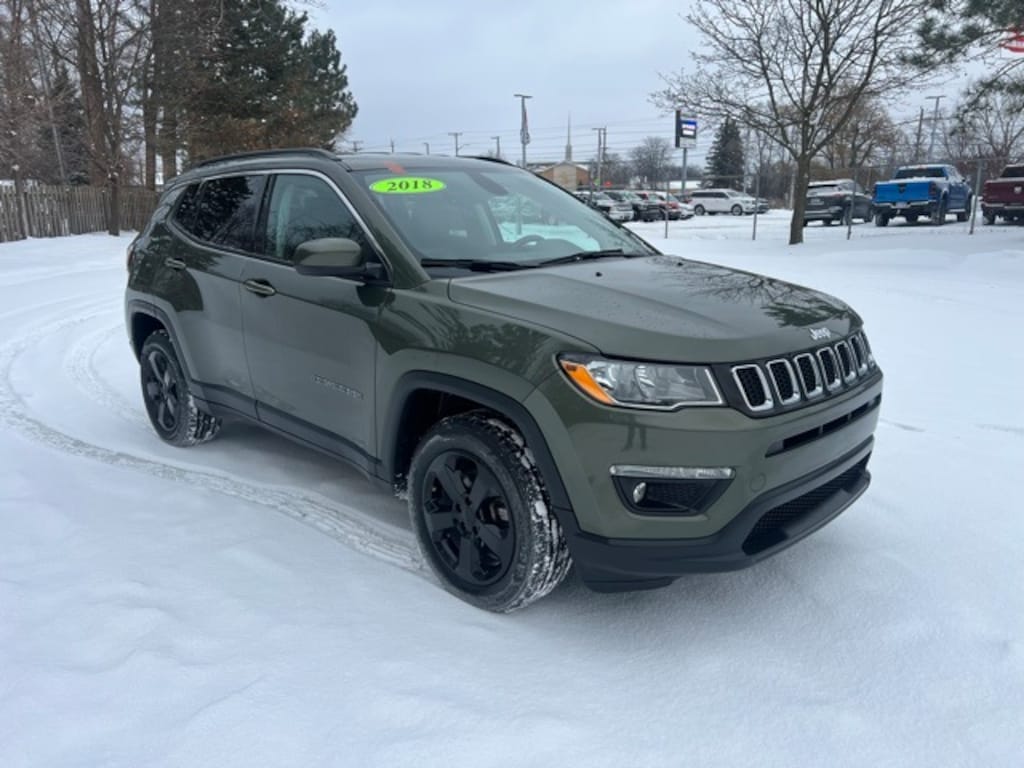Certified 2018 Jeep Compass Latitude SUV