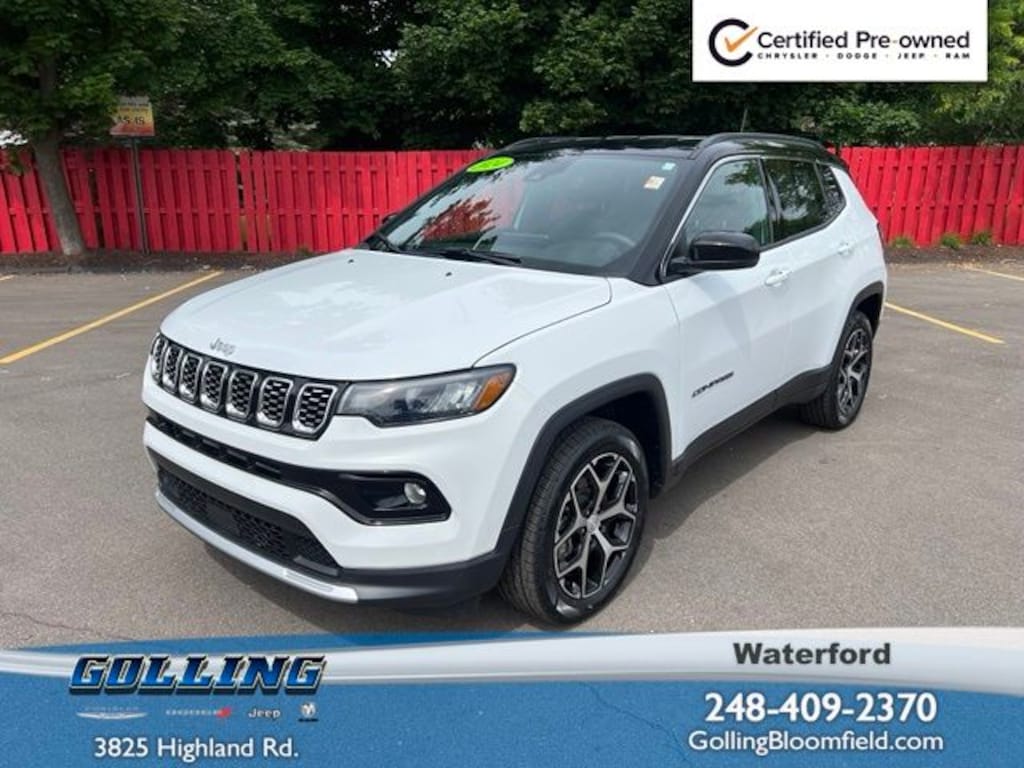 Certified 2024 Jeep Compass Limited SUV