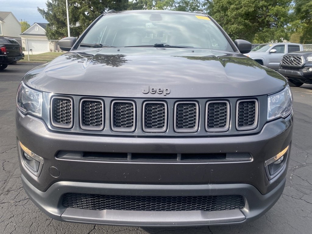 Used 2021 Jeep Compass 80th Spec. Edition with VIN 3C4NJDEB4MT553957 for sale in Warren, MI