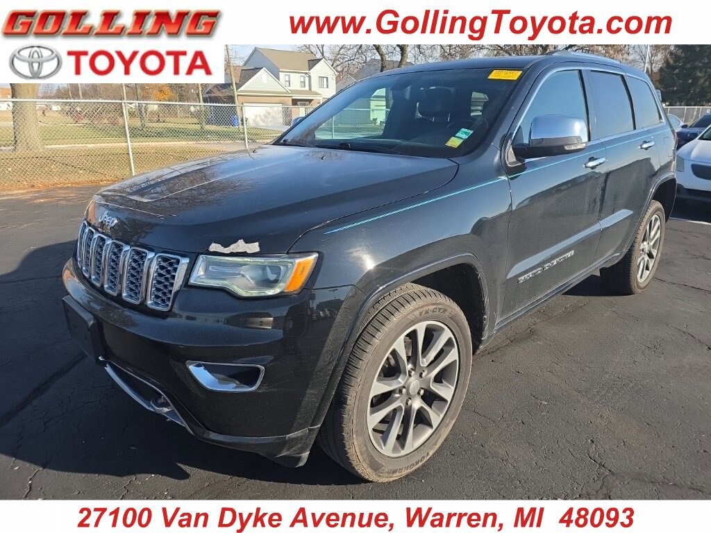 Used 2017 Jeep Grand Cherokee Overland Sport Utility